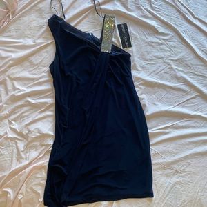 Betsy &  Adam navy night out dress size 14